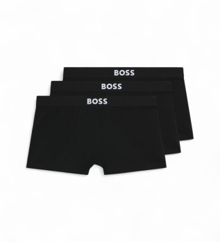 Lot de 3 boxers Un noir