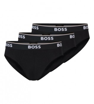 Pack de 3 slips negro