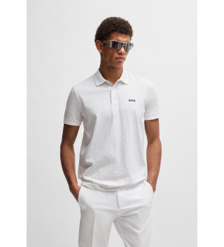 Polo Paddy Striped blanco