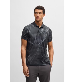 Paddy Desert Active Poloshirt schwarz