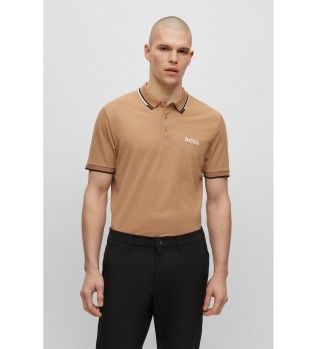 Paddy Pro brown polo shirt