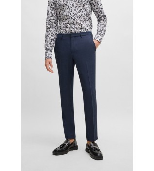 Pantaloni eleganti blu scuro