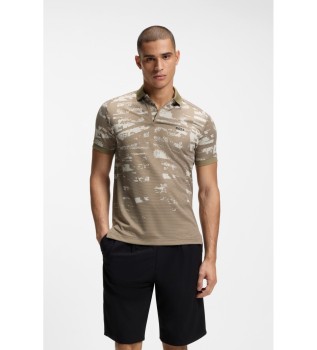 Polo Active slim fit vert