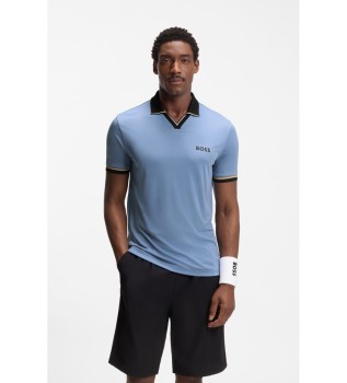 Polo Active slim fit bleu