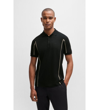 Paddy Tape polo shirt black