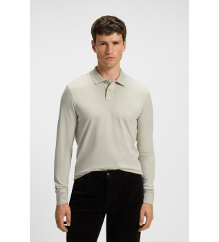 Slim Fit Passerby beige poloshirt