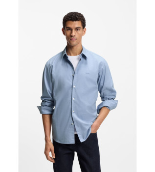 Chemise de relgable bleue