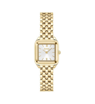 Mae Petite analogna ura s srebrno prevleko