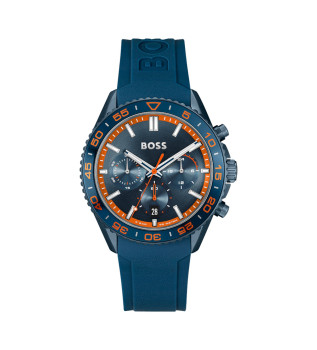 Montre chronographe Runner bleue