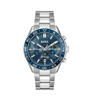 Montre chronographe Runner bleue