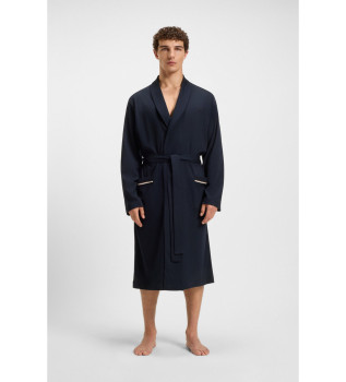 Robe de soire marine