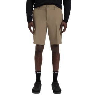 Slim Fit Korte Broek Groen