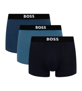 Lot de 3 boxers bleus Marca One