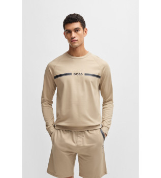 Sweat-shirt beige authentique