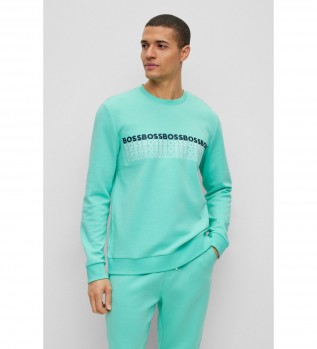 Salbo Sweatshirt Embroidery turquoise