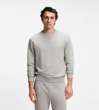 Westart-sweatshirt i lysegrå
