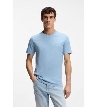 Camiseta Punto Aplique azul