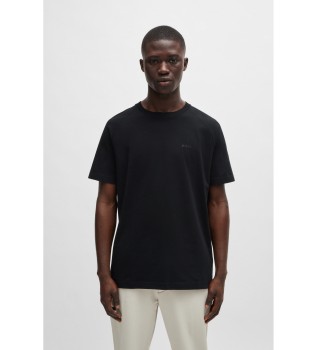 enfrgad svart T-shirt