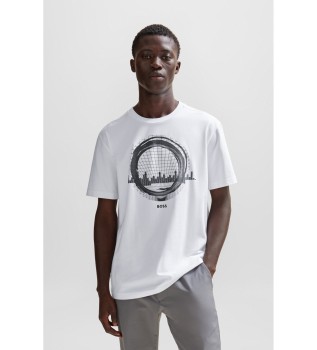Circle T-shirt hvid