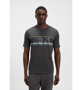T-shirt Iconic Zone gris fonc�