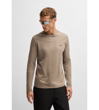 Camiseta regular fit marrn