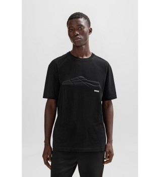 Titan-T-Shirt schwarz