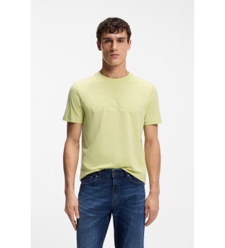 Camiseta Punto Logo beige