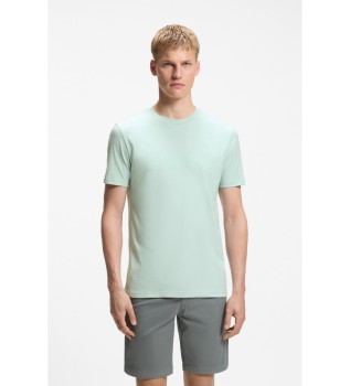 Camiseta Punto Logo turquesa