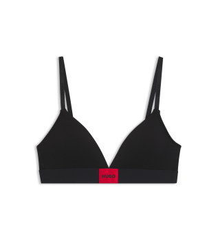 Soutien-gorge triangle Red Label noir