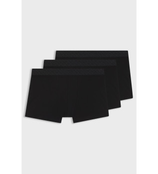 Lot de trois boxers Logo G Noir