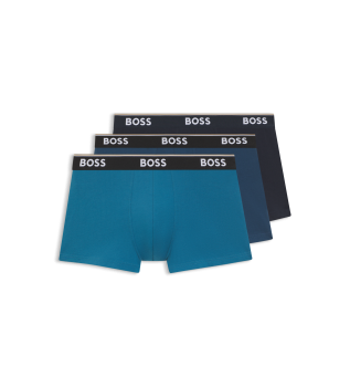 Set 3 boxers Power blue