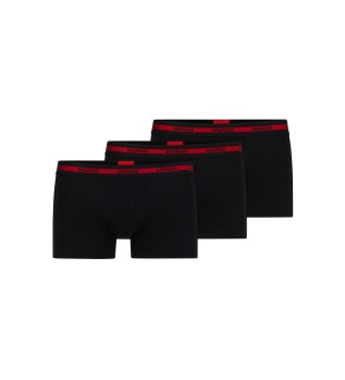 Lot de 3 caleçons noirs Triplet Planet