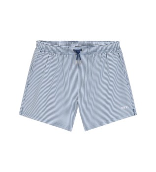 Maillot de bain Sirsaka tissu logo brod� bleu