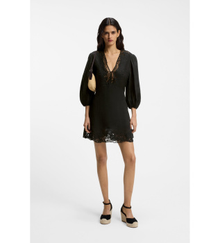 Vestido Evasé negro
