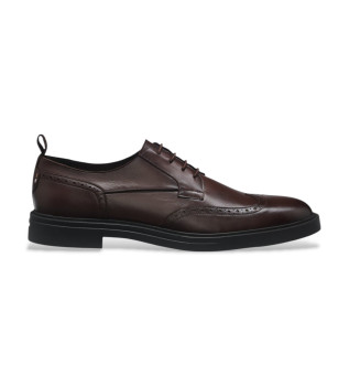 Calev brown leather shoes