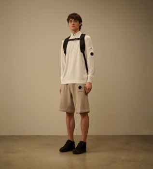 Bermudas Jogger Shorts bege