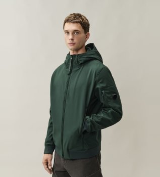 Chaqueta soft shell verde