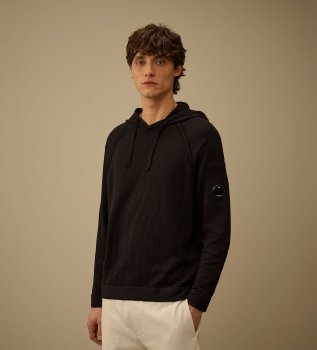 Sudadera logotipo negro