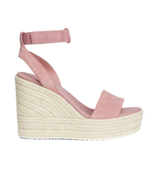 Buy Calvin Klein Jeans Su Mg leather sandals pink