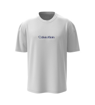 Glitched logo T-shirt hvid