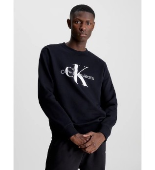 Buy Calvin Klein Jeans Core Monogram sweatshirt black