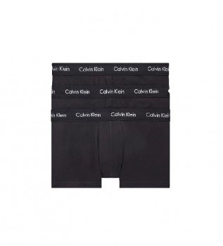 Calvin Klein 3-Pack Modern Structure Briefs - Black