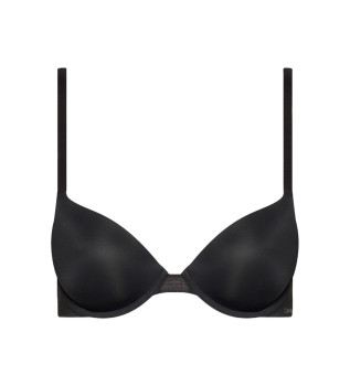Soutien-gorge ampliforme lgrement doubl Noir 
