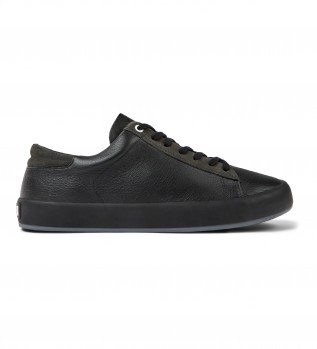 Sneakers i läder Andratx svart