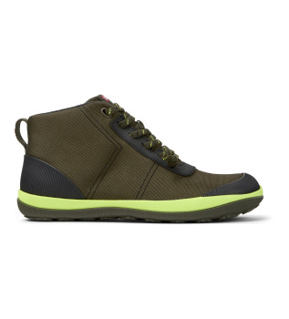 Bottines Peu Pista GM vert fonc