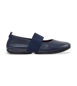 Ballerines en cuir Right Nina marine