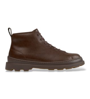Brutus+ leather ankle boots brown