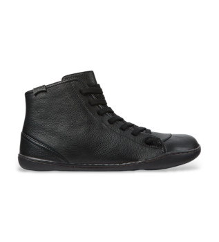 Botines de Piel Peu negro