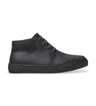 Stiefeletten aus Leder Peu Terreno grau