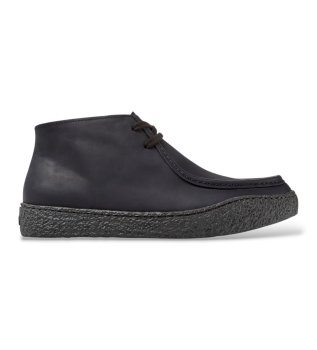Boots i läder Peu Terreno svart